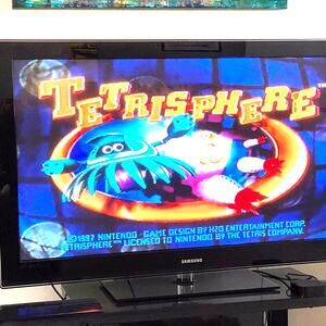 Vintage Nintendo Tetrisphere N64 *TESTED* Working